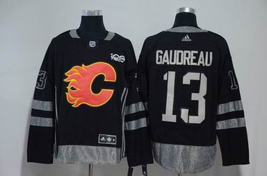 adidas nhl calgary flames #13 Gaudreau black jersey