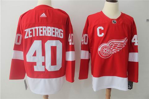 adidas nhl detroit redwings #40 Zetterberg red jersey