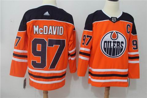 adidas nhl edmonton oilers #97 McDAVID orange jersey