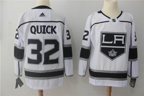 adidas nhl los angeles kings #32 Quick white jersey