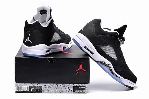 air jordan 5 shoes AAAAA prefect quality black