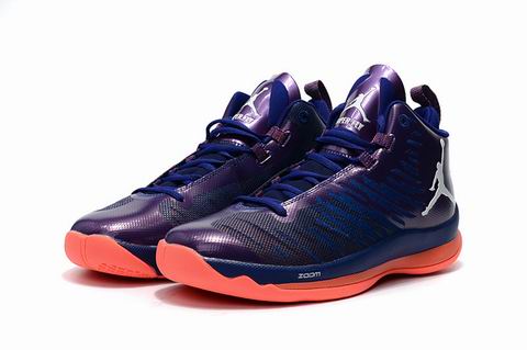 air jordan super fly 5 X shoes purple blue