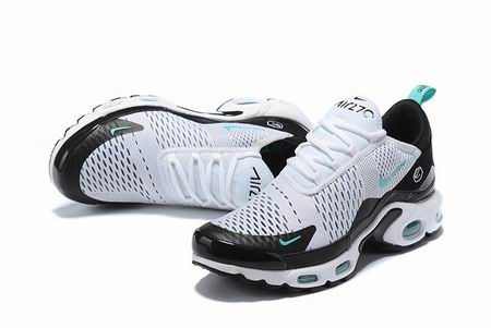 air max 270 tn plus shoes white black green