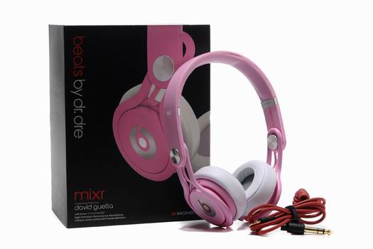 beats MIXR headphones pink