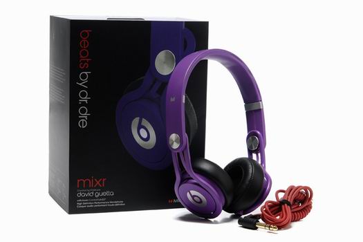 beats MIXR headphones purple