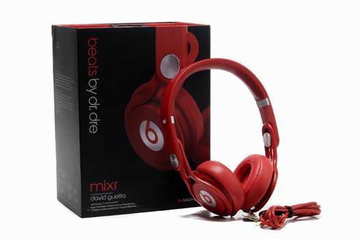 beats MIXR headphones red