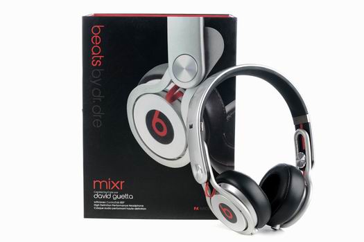 beats MIXR headphones silver