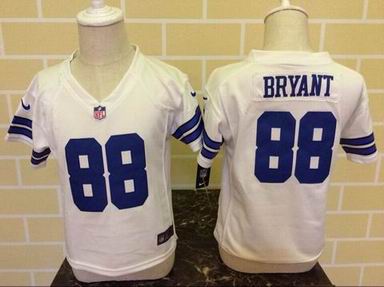 infant baby jersey nfl cowboys #88 Bryant white