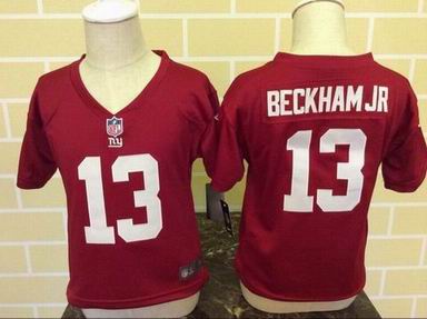 infant baby jersey nfl giants 13 Beckham Jr red