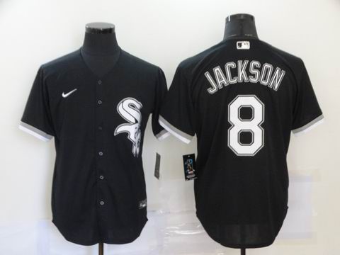 mlb chicago white sox #8 BO JACKSON black jersey