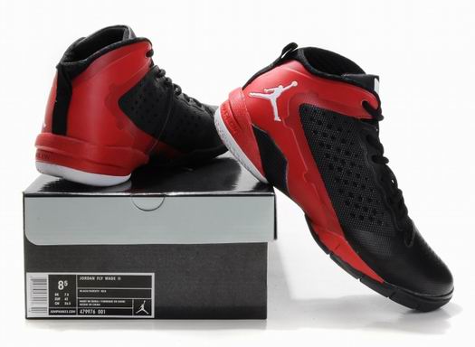 Jordan Fly Wade 2 Shoes black red