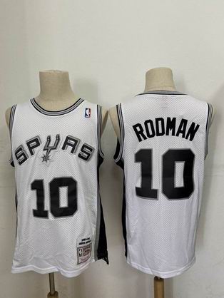 nba San Antonio Spurs #10 RODMAN white jersey