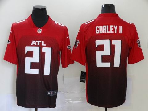 nfl Atlanta Falcons #21 Todd Gurley II red vapor untouchable jersey
