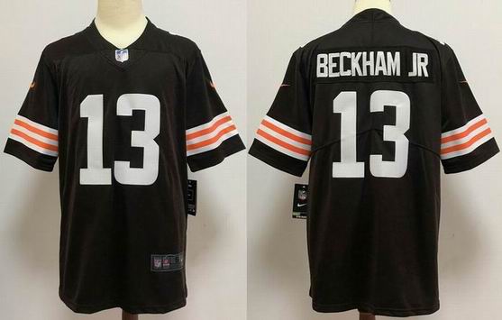 nfl Cleveland Browns #13 Beckham Jr jersey brown