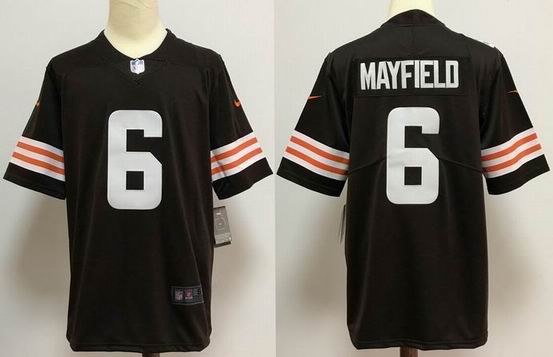 nfl Cleveland Browns #6 MAYFIELD brown jersey