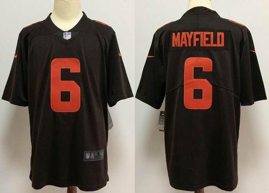 nfl Cleveland Browns #6 MAYFIELD jersey brown