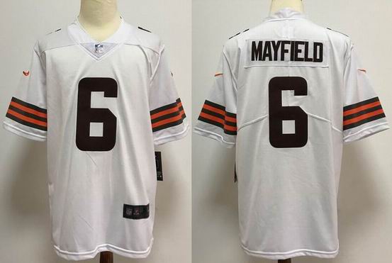 nfl Cleveland Browns #6 MAYFIELD white jersey