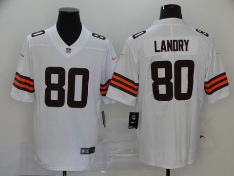 nfl Cleveland Browns #80 Landry white vapor untouchable jersey