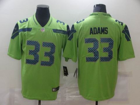 nfl Seattle Seahawks #33 Jamal Adams green vapor untouchable jersey