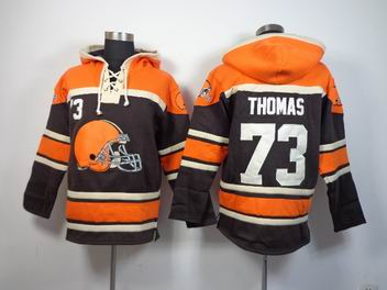 nfl browns 73 Thomas sweatshirts hoody