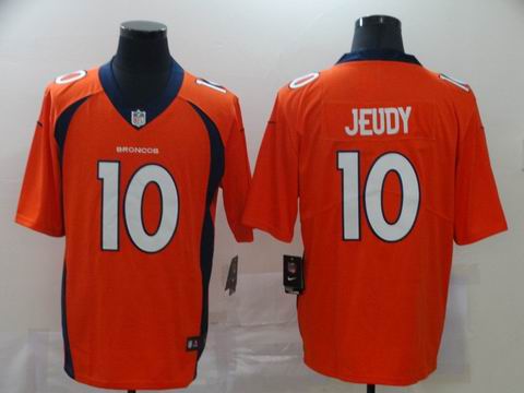 nfl denver broncos #10 JEUDY orange vapor untouchable jersey