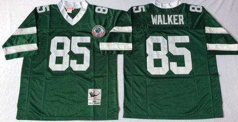 nfl new york jets #85 Walker green throwback jersey