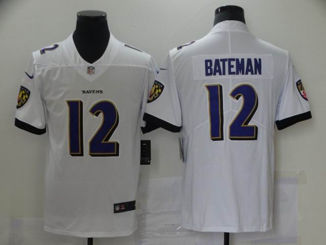 nfl ravens #2 BATEMAN white vapor untouchable jersey