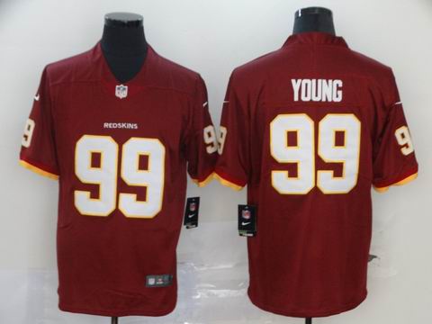 nfl redskins #99 YOUNG red vapor untouchable jersey