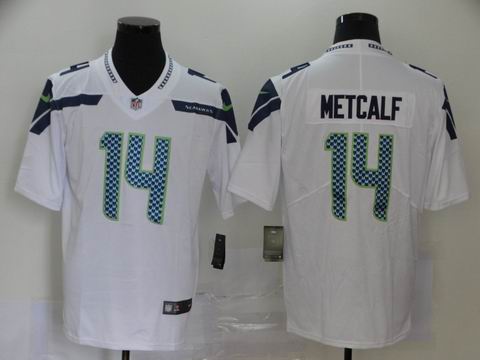 nfl seattle seahawks #14 METCALF white vapor untouchable jersey
