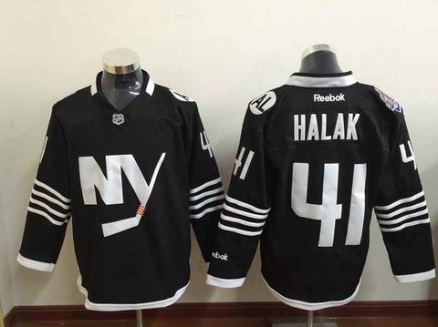 nhl New York Islanders #41 Halak black jersey
