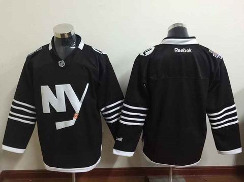 nhl New York Islanders blank black jersey