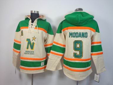 nhl dallas stars #9 Modano white hooded sweatshirts
