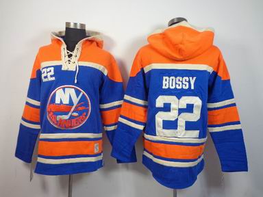 nhl new york Islanders #22 Bossy blue hooded sweatshirt
