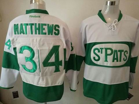 nhl toronto maple leafs #34 MATTHEWS white jersey