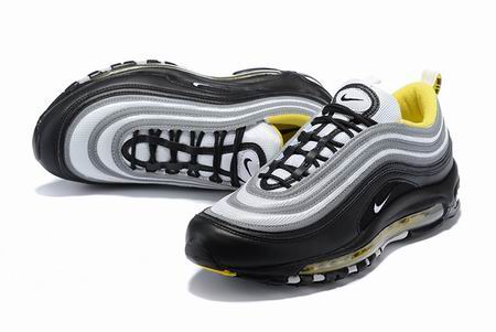 nike air max 97 shoes grey black yellow