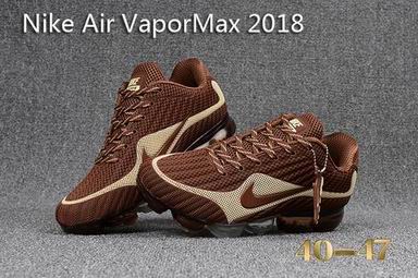 nike air vapormax 2018 shoes brown