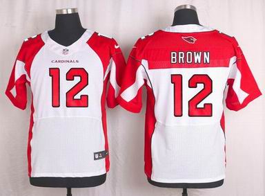nike nfl Arizona Cardinals #12 John Brown white elite jersey