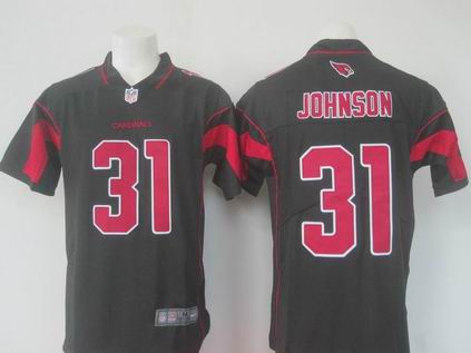 nike nfl Arizona Cardinals #31 JOHNSON black rush limited jersey