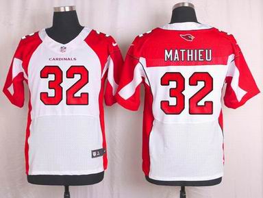 nike nfl Arizona Cardinals #32 Tyrann Mathieu white elite jersey