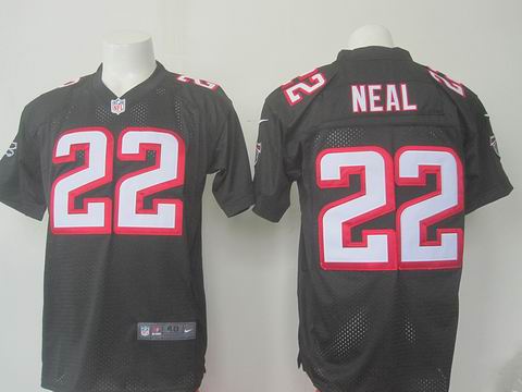 nike nfl Atlanta Falcons #22 Keanu Neal Nike black elitle jersey