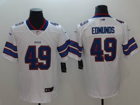 nike nfl Buffalo Bills #49 Tremaine Edmunds white rush II jersey