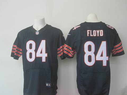 nike nfl Chicago Bears #84 Leonard Floyd blue elite jersey