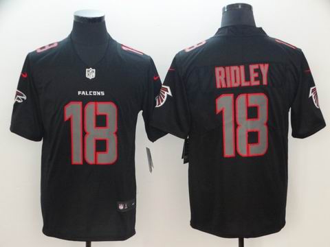 nike nfl Falcons #18 Ridley fashion impact black rush jersey