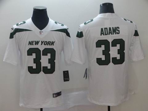 nike nfl Jets #13 Adams Vapor Untouchable limited white jersey