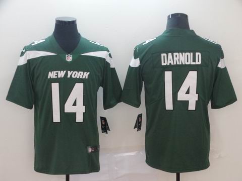 nike nfl Jets #14 Darnold Vapor Untouchable limited green jersey