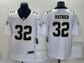 nike nfl Saints #32 MATHIEU white vapor untouchable  jersey