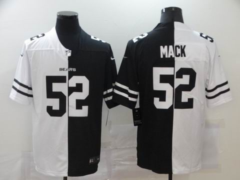 nike nfl bears #52 MACK white black jersey