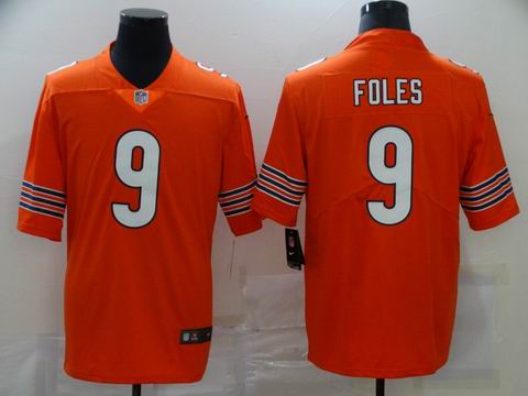 nike nfl bears #9 FOLES orange vapor untouchable jersey