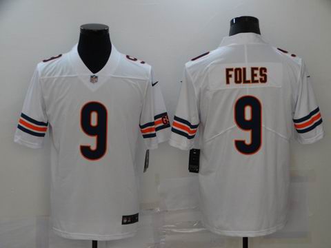 nike nfl bears #9 FOLES white vapor untouchable jersey