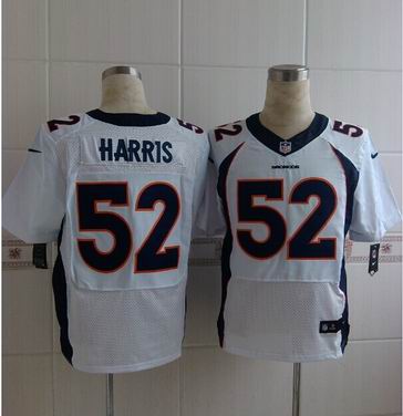 nike nfl broncos #52 Harris white elite jersey